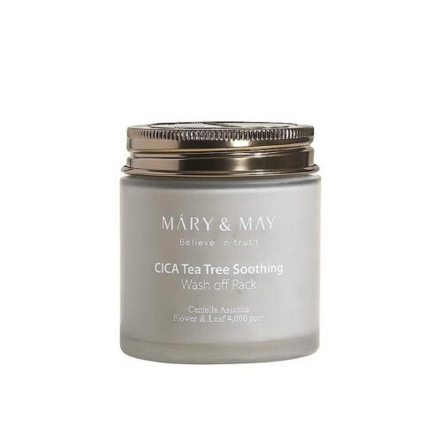Mary and May CICA TeaTree Soothing Wash off Pack успокояваща глинена маска за лице с азиатска центела Намаления и отстъпки ЧеренПетък