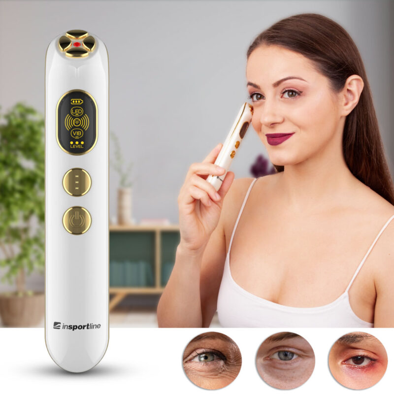 Уред за масаж на около-очен контур inSPORTline Eyewish Намаления и отстъпки ЧеренПетък 3