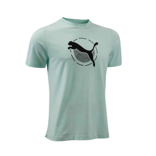 Мъжка тениска за фитнес puma, зелена
