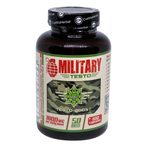 Military Testo – 100 капсули х 900 mg Намаления и отстъпки ЧеренПетък