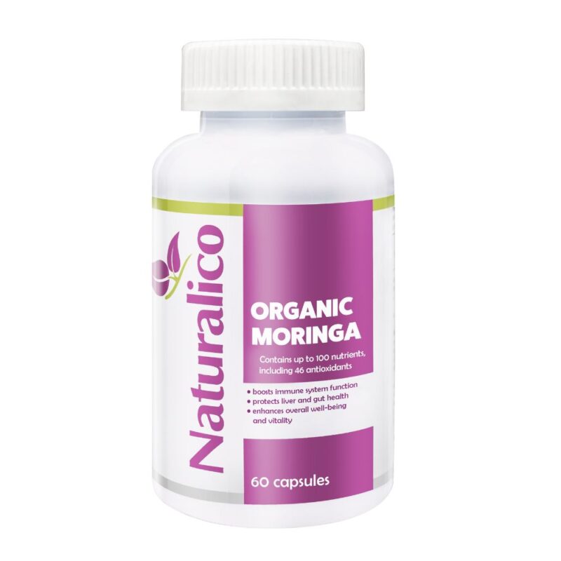 Organic Moringa, 60 капс – суперхрана за здравето Намаления и отстъпки ЧеренПетък 2