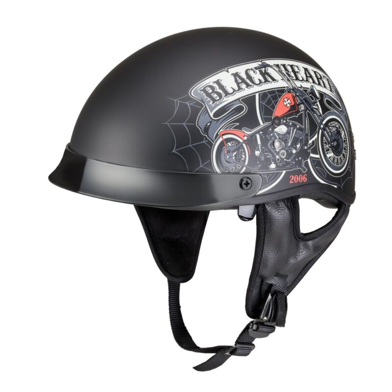Мото каска W-TEC Black Heart Rednut Намаления и отстъпки ЧеренПетък 3