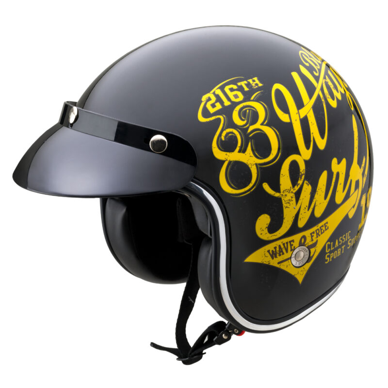 Мото каска W-TEC Café Racer – 3Ways Surf Намаления и отстъпки ЧеренПетък 3