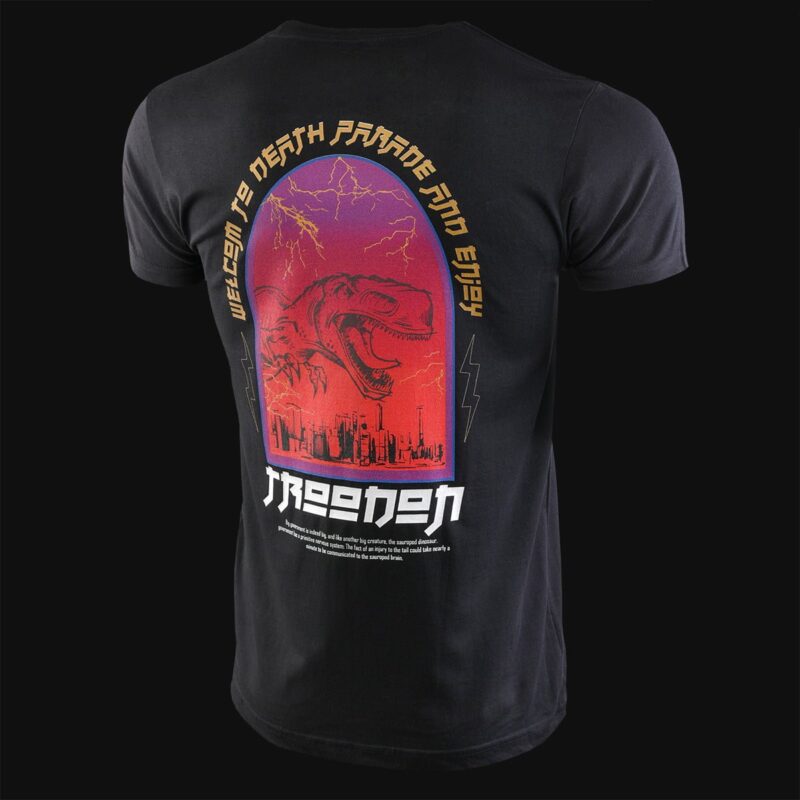Мъжка Тениска Death Pride Намаления и отстъпки ЧеренПетък