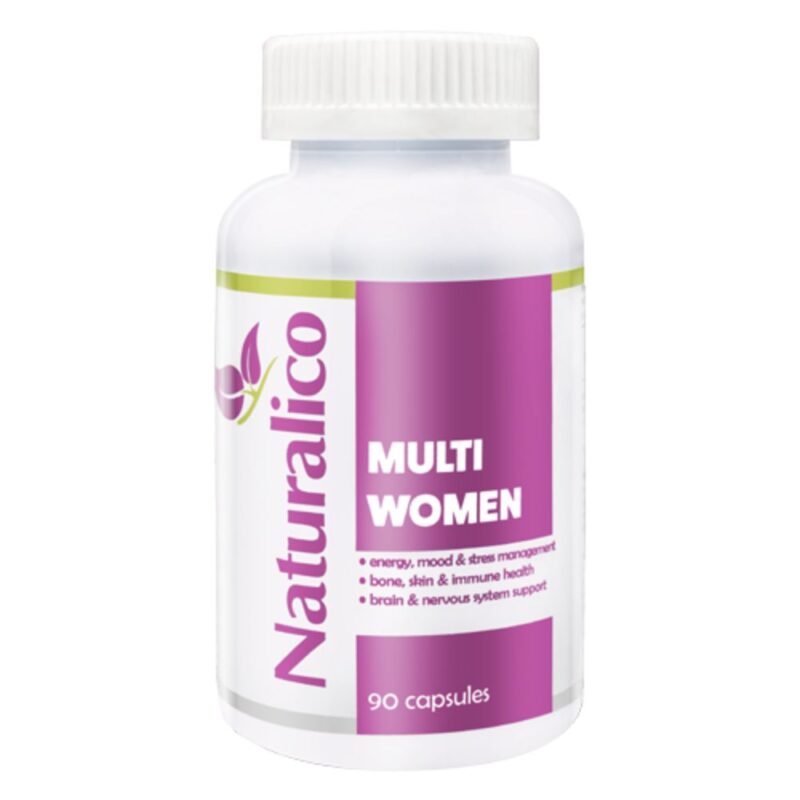 NATURALICO Multi Women всички витамини и минерали на едно място Намаления и отстъпки ЧеренПетък 3