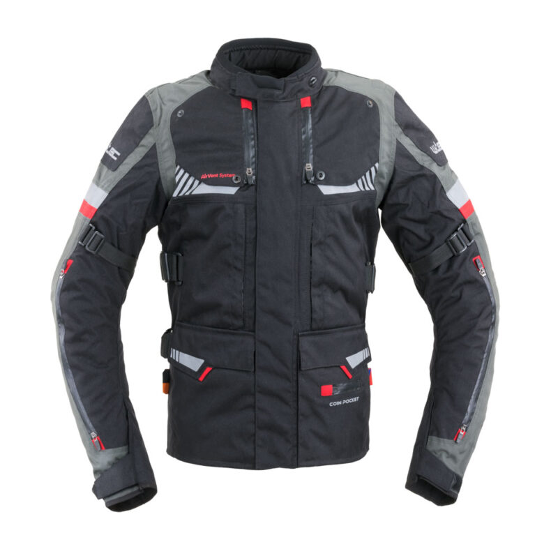 Туристическо мъжко мото яке W-TEC Excellenta Evo Намаления и отстъпки ЧеренПетък 3
