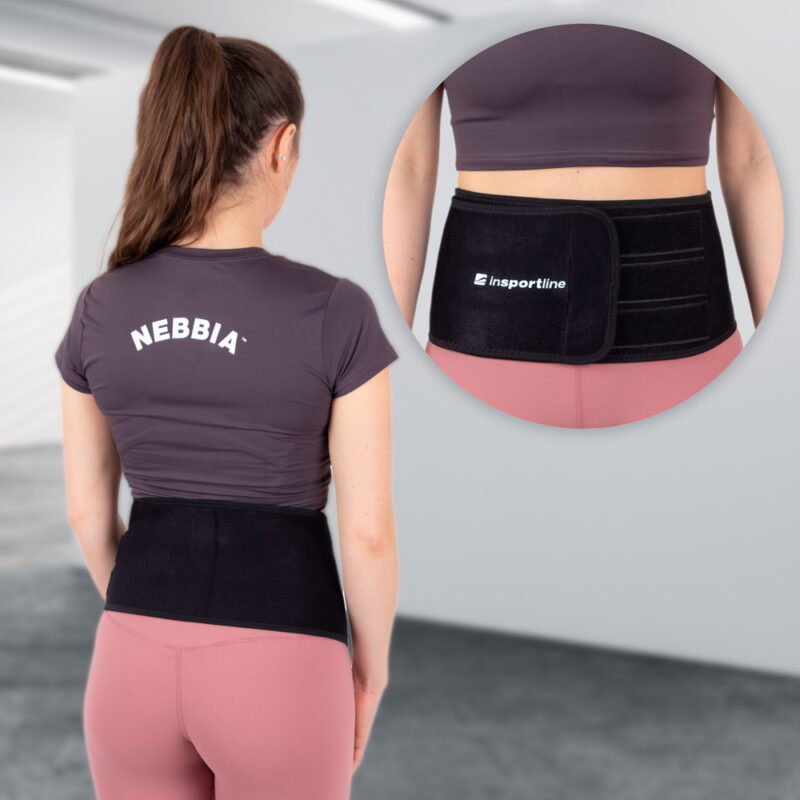 Неопренов колан inSPORTline Waistup Намаления и отстъпки ЧеренПетък 3