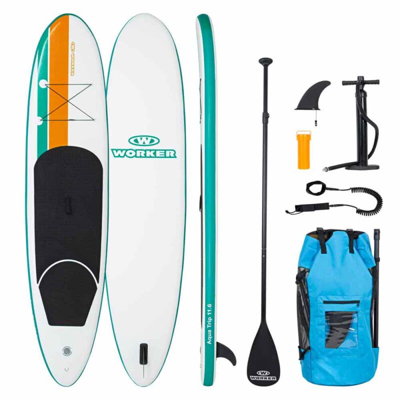 Надуваем SUP борд WORKER WaveTrip 11’6” G2 – Wild Ocean Намаления и отстъпки ЧеренПетък 3
