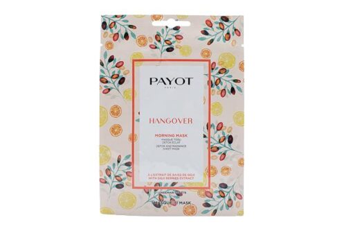 Payot Hangover Morning Mask Detox And Radiance Sheet Mask Маска за лице Намаления и отстъпки ЧеренПетък