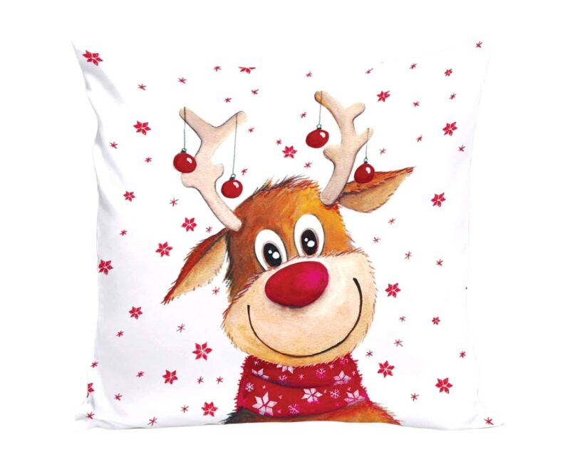Възглавница за коледна украса Rudolph Намаления и отстъпки ЧеренПетък