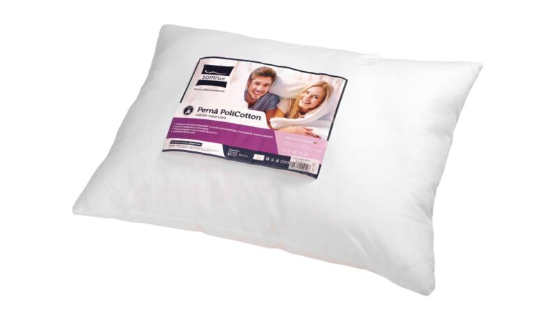 Възглавница Somnart Polycotton – 50 х 70 см Намаления и отстъпки ЧеренПетък