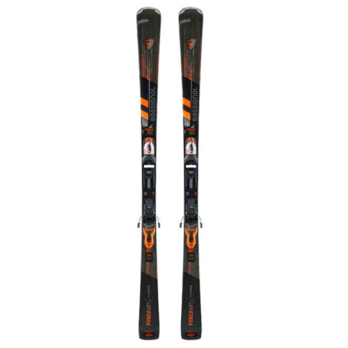 Пистови ски с автомати rossignol forza 128 40°, черно/оранжево Намаления и отстъпки ЧеренПетък