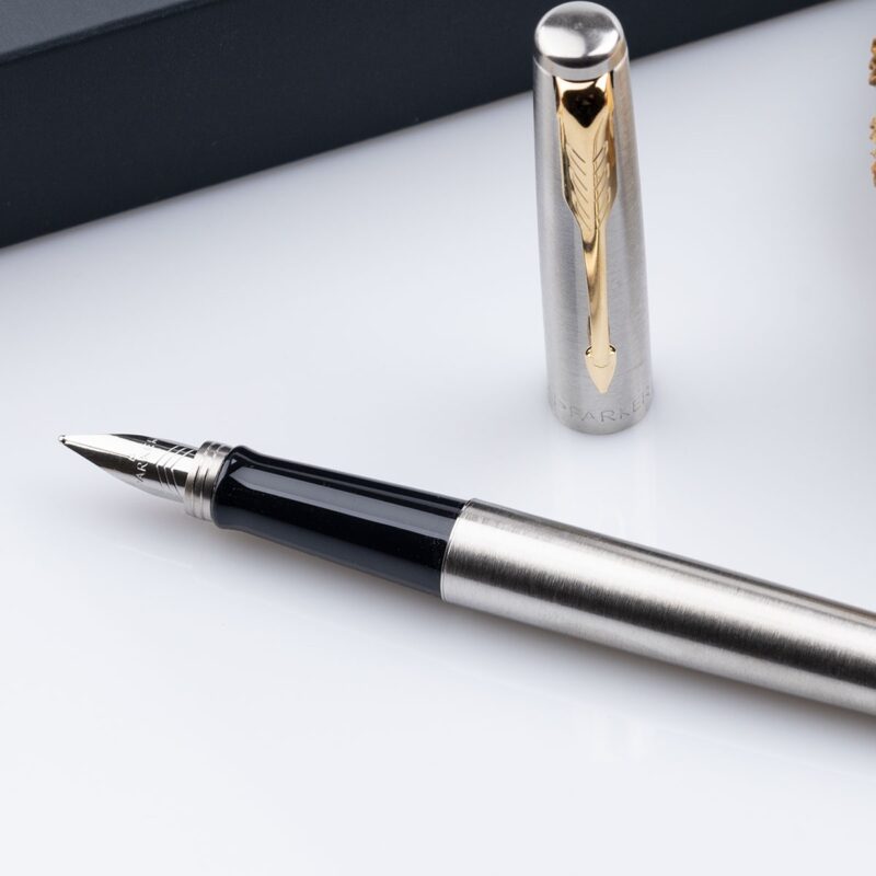 Луксозна сребриста писалка Parker Royal Jotter Намаления и отстъпки ЧеренПетък 3