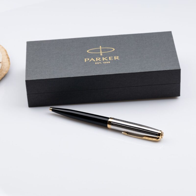 Луксозна химикалка с позлатени детайли Parker Royal 51 Premium Намаления и отстъпки ЧеренПетък 3