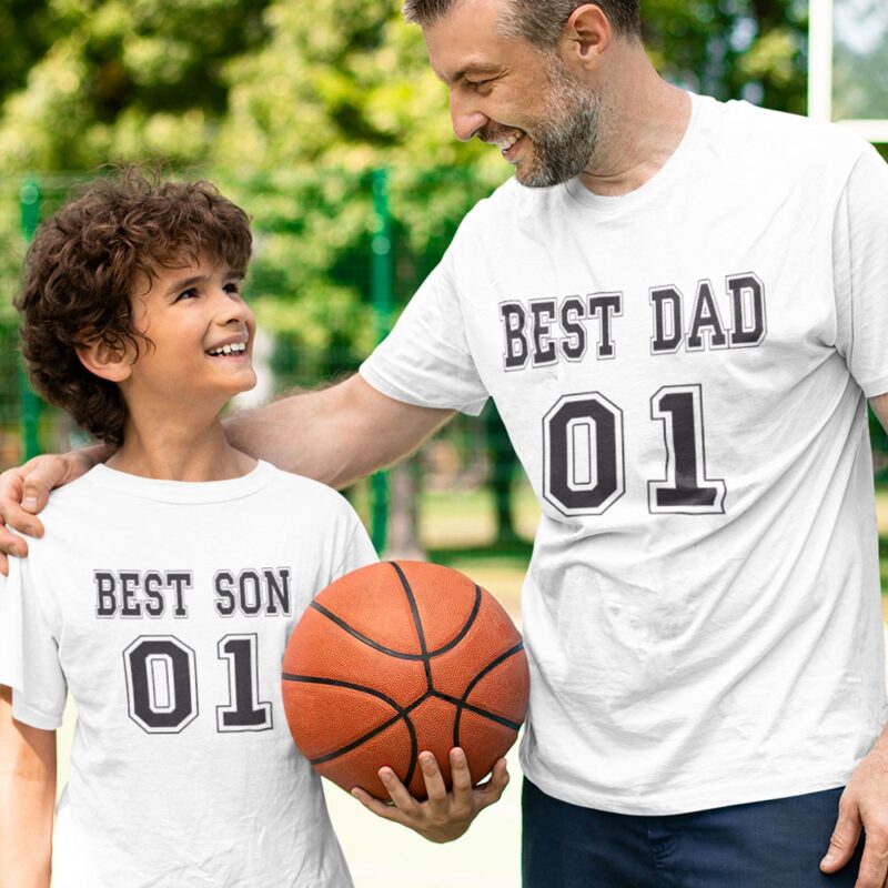 Комплект Тенискa и Боди – Best Dad and Best Son Намаления и отстъпки ЧеренПетък 3