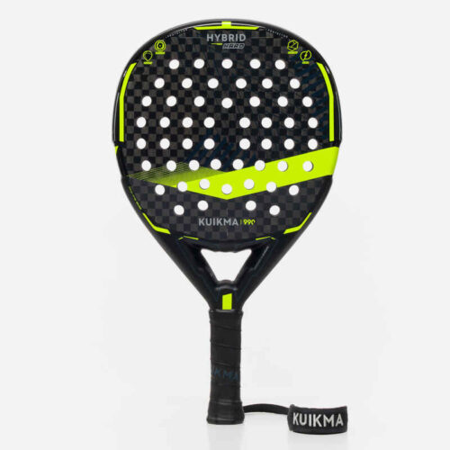 Ракета за падел pr 990 hybrid hard, черно/жълто Намаления и отстъпки ЧеренПетък