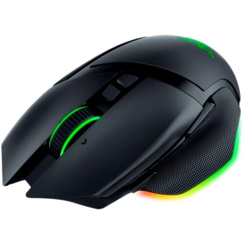 Razer basilisk v3 pro – ergonomic wireless gaming mouse, razer hyperspeed wireless, bluetooth, speedflex cable usb type c, razer chroma rgb, focus pro 30k optical sensor, 30000dpi,  optical mouse switches gen-3, 4-way razer hyperscroll tilt wheel Намаления и отстъпки ЧеренПетък