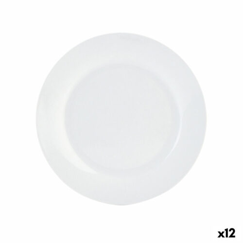 Lame plaat Quid Basic Керамика Бял (Ø 27 cm) (12 броя)