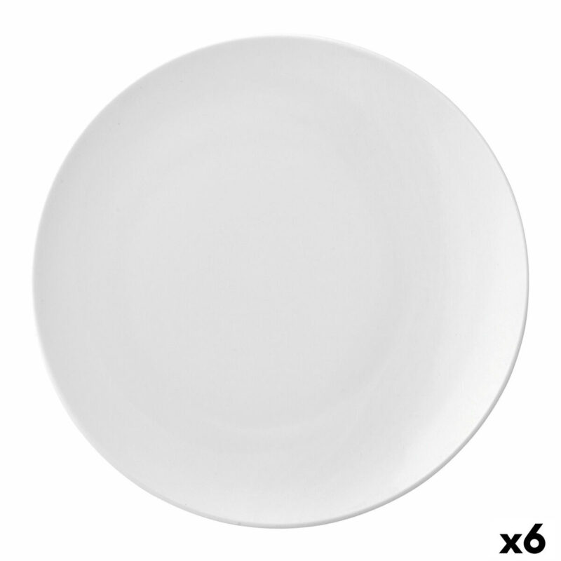 Lame plaat Ariane Vital Coupe Керамика Бял (Ø 27 cm) (6 броя) Намаления и отстъпки ЧеренПетък