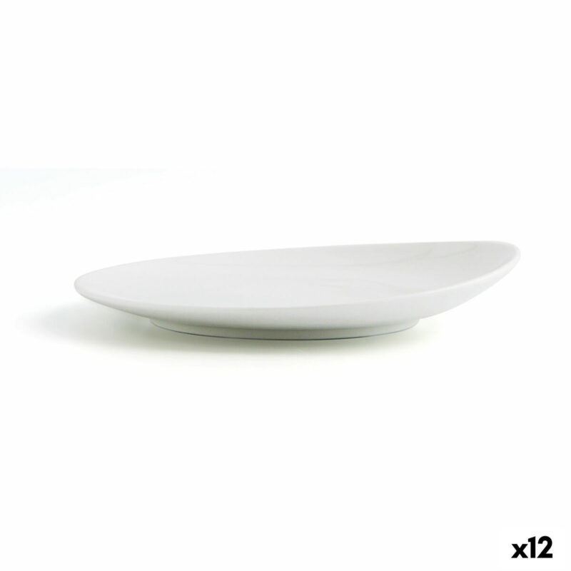 Lame plaat Ariane Vital Coupe Керамика Бял (Ø 18 cm) (12 броя) Намаления и отстъпки ЧеренПетък
