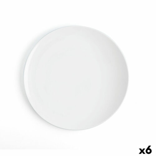 Lame plaat Ariane Coupe Керамика Бял (Ø 31 cm) (6 броя)