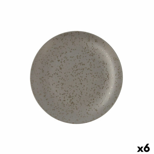 Lame plaat Ariane Oxide Керамика Сив (Ø 24 cm) (6 броя)