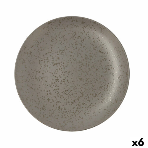 Lame plaat Ariane Oxide Керамика Сив (Ø 31 cm) (6 броя)