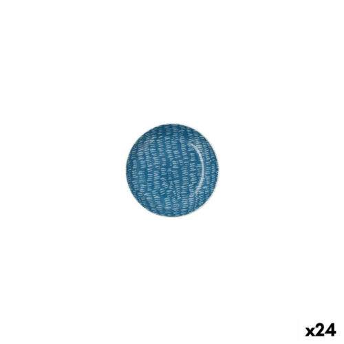 Lame plaat Ariane Ripple Керамика Син (10 cm) (24 броя)