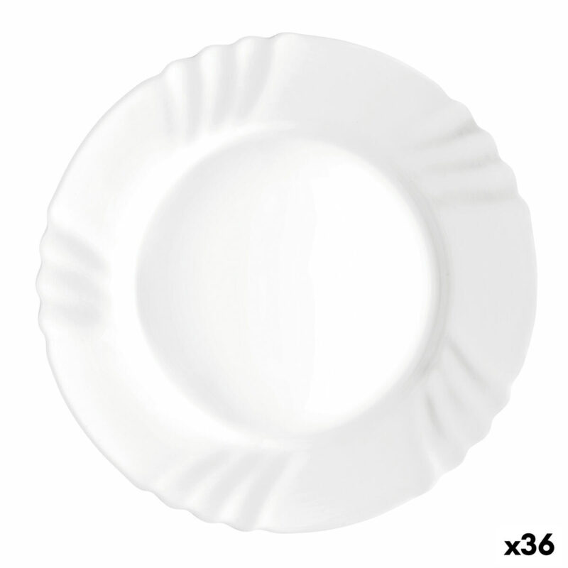 Lame plaat Bormioli Rocco Ebro Бял Cтъкло (24 cm) (36 броя) Намаления и отстъпки ЧеренПетък