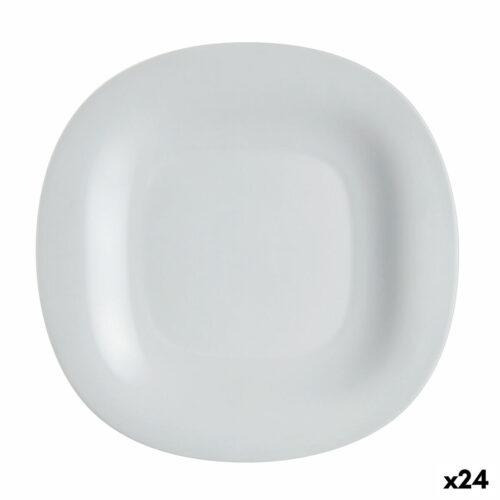 Lame plaat Luminarc Carine Сив Cтъкло (Ø 27 cm) (24 броя)