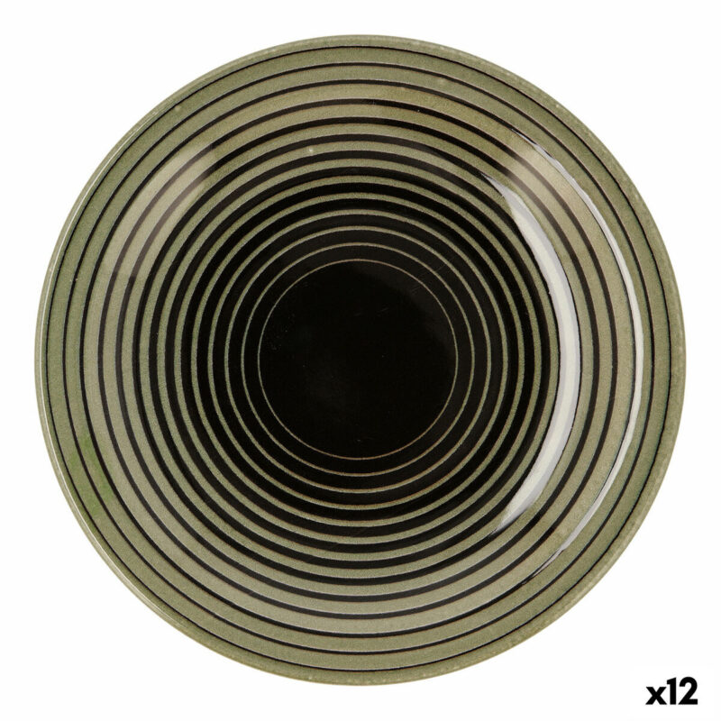 Lame plaat Quid Espiral Керамика Многоцветен (Ø 26 cm) (12 броя) Намаления и отстъпки ЧеренПетък