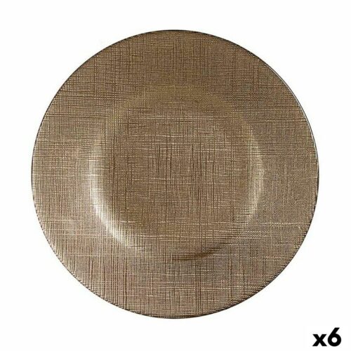 Lame plaat Златен Cтъкло 6 броя (21 x 2 x 21 cm)