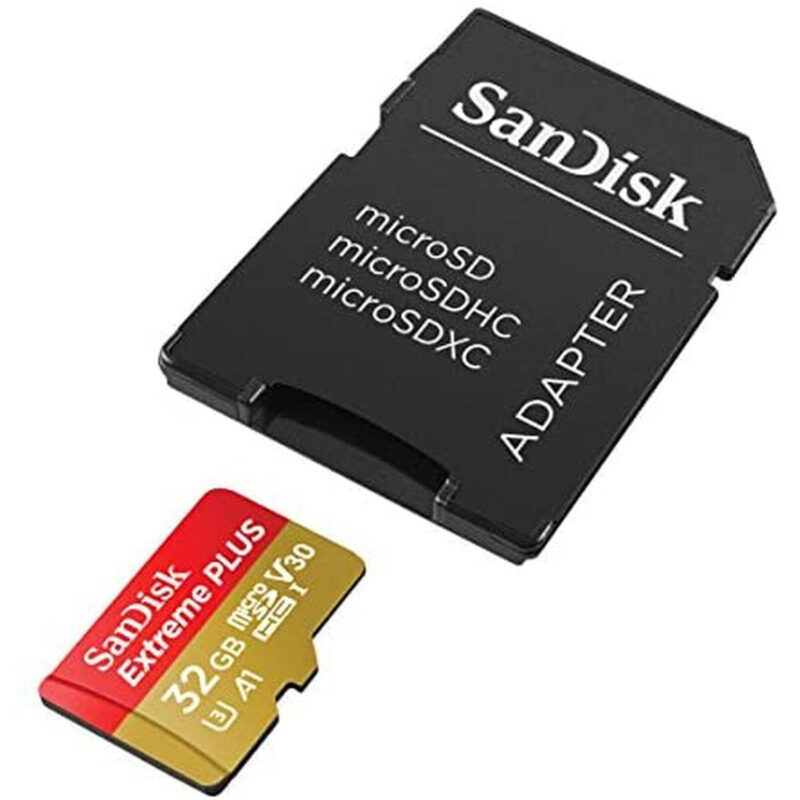 Mикро SD карта памет с адаптер SanDisk SDSQXBG-032G-GN6MA 32 GB Намаления и отстъпки ЧеренПетък 3