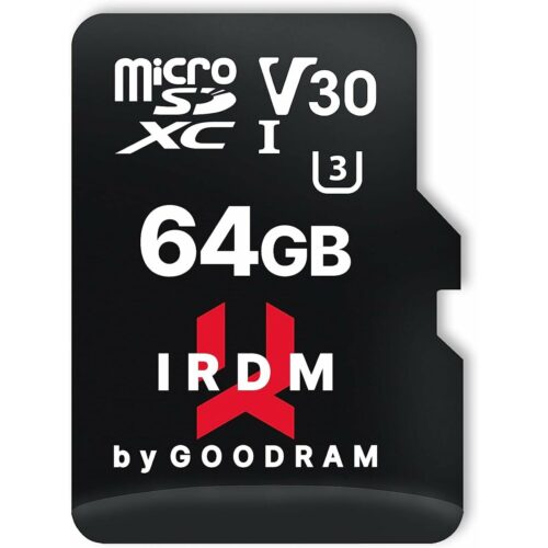 Mикро SD карта памет с адаптер GoodRam IRDM M3AA 64 GB