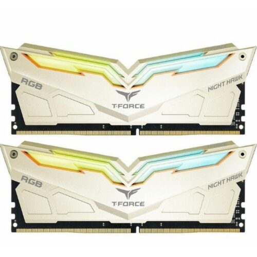 RAM памет Team Group T-Force Night Hawk Legend RGB Бял DDR4 16 GB CL18