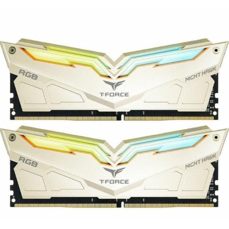 RAM памет Team Group T-Force Night Hawk Legend RGB Бял DDR4 16 GB CL18 Намаления и отстъпки ЧеренПетък 3