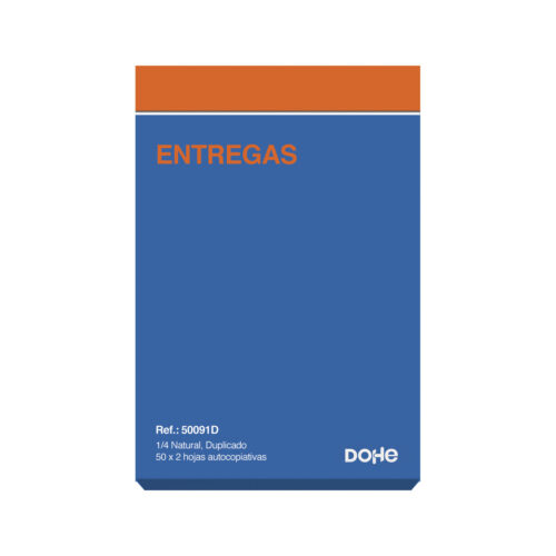Delivery Notebook DOHE 50091D 1/4 100 Листи (10 броя)