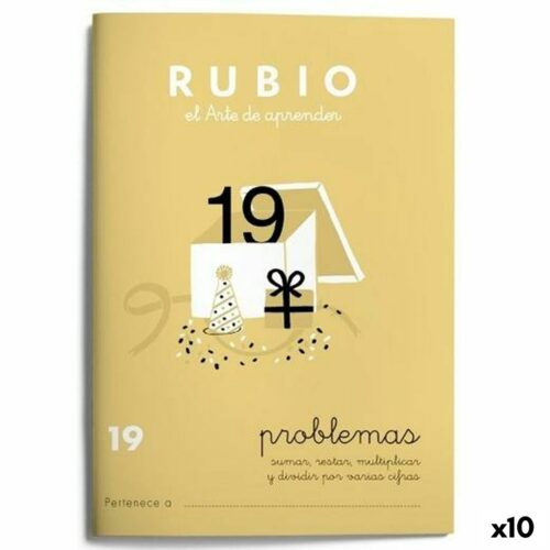 Mathematics notebook Rubio Nº19 испански 20 Листи 10 броя