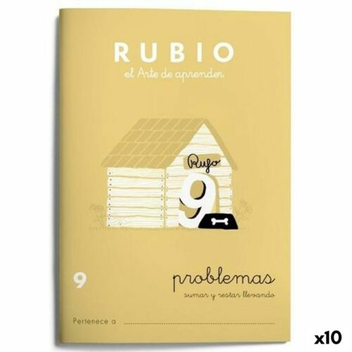 Mathematics notebook Rubio Nº9 испански 20 Листи 10 броя