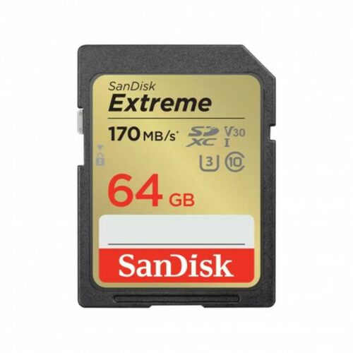 SD карта памет SanDisk Extreme 64 GB Намаления и отстъпки ЧеренПетък