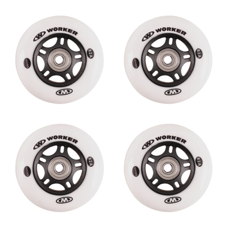 Комплект резервни колела WORKER 64mm и лагери ABEC-5 Chrome Намаления и отстъпки ЧеренПетък 3