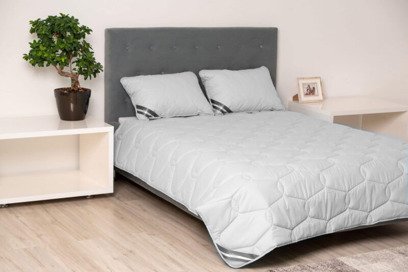 Памучна завивка Somnart Bella 180×200см, пълнеж 200гр/м2, лятна, сива Намаления и отстъпки ЧеренПетък