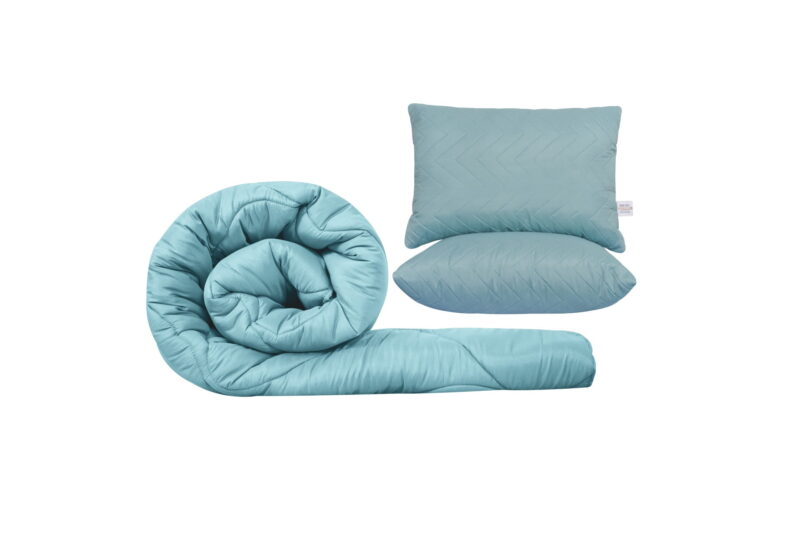 Комплект SomnART Coral гама, юрган 200×220 см и 2 възглавници 50×70 см, Surf Spray Намаления и отстъпки ЧеренПетък