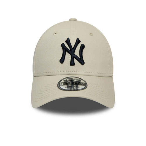 Шапка с козирка mlb new york yankees, бежова Намаления и отстъпки ЧеренПетък