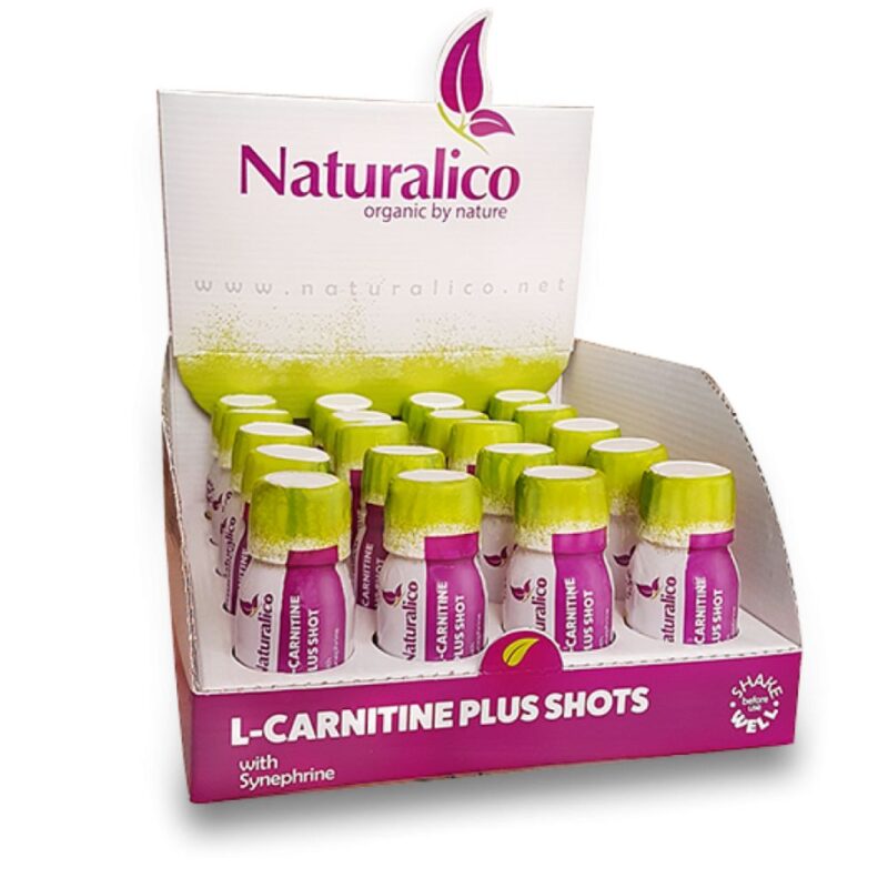 NATURALICO L-Carnitine Plus Shots 20 x 60 мл Намаления и отстъпки ЧеренПетък 3