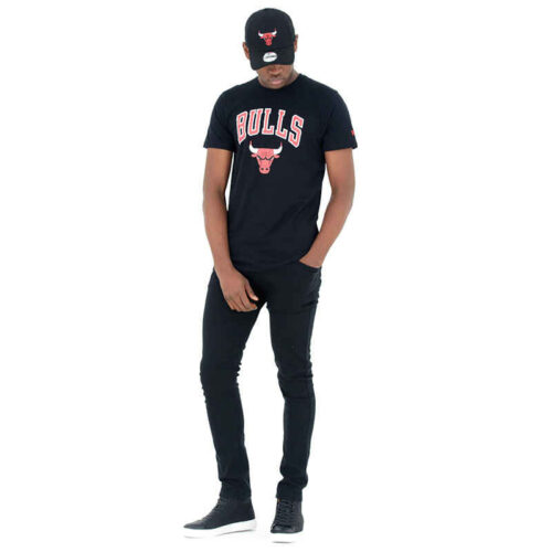 Тениска за баскетбол nba chicago bulls, черна