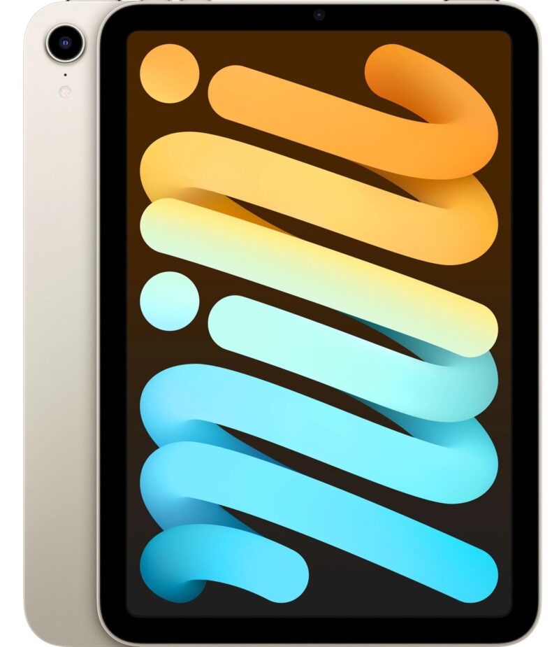 Apple iPad mini 6 8.3" (2021) 6th Gen Wifi 64 GB Starlight Kato nov Намаления и отстъпки ЧеренПетък 3