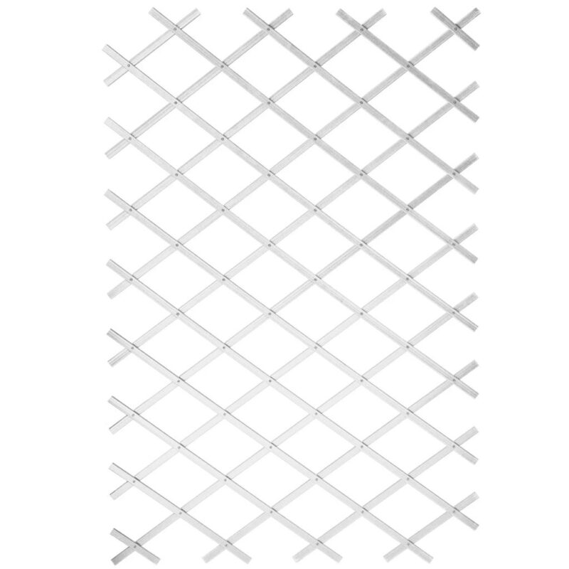 Nature Градинска пергола, 100×200 см, PVC, бяла, 6040703 Намаления и отстъпки ЧеренПетък 3