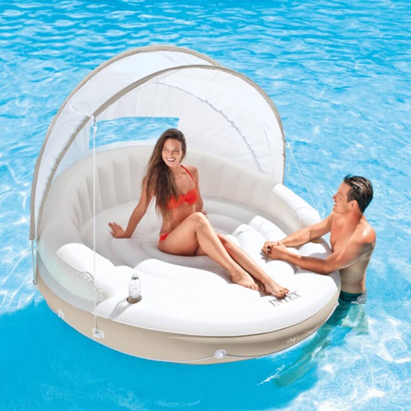 Intex Canopy Island Надуваем остров, 199×150 см, 58292EU Намаления и отстъпки ЧеренПетък 2