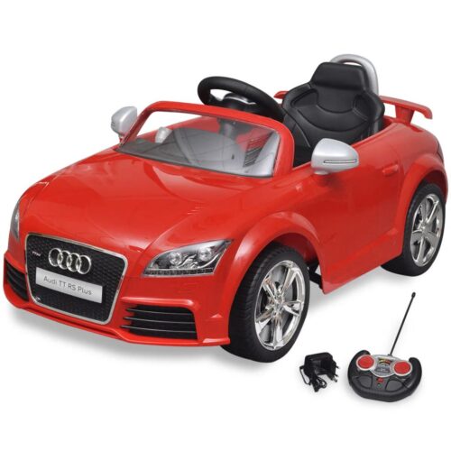 Audi TT RS детска кола с дистанционно управление червена